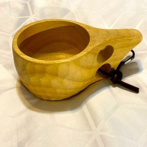 COPY - Skógr Nordic Style Kuksa - Carved Wood Camp Mug